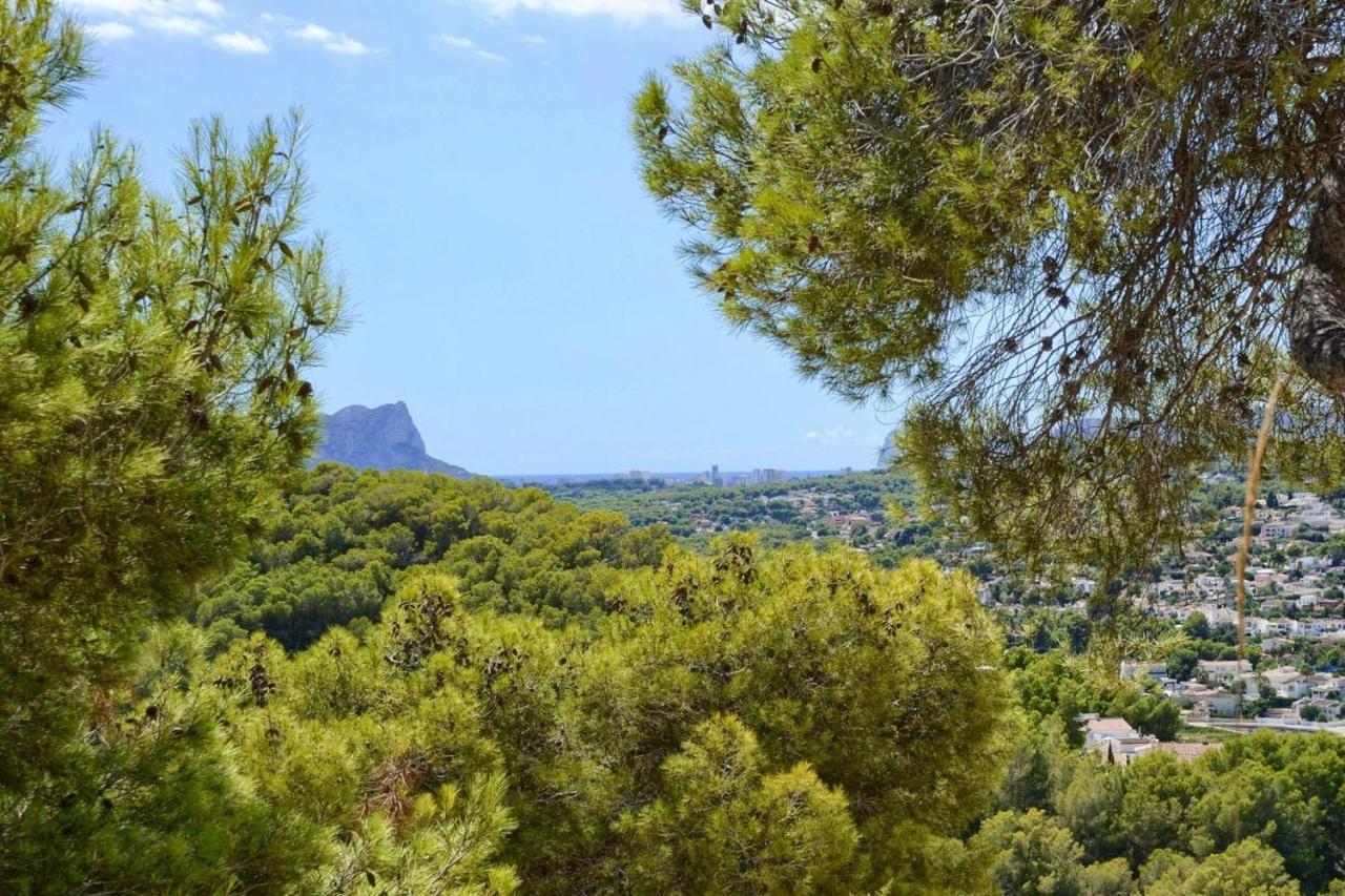 Stunning Mountain View Bungalow In Moraira Teulada Exteriör bild