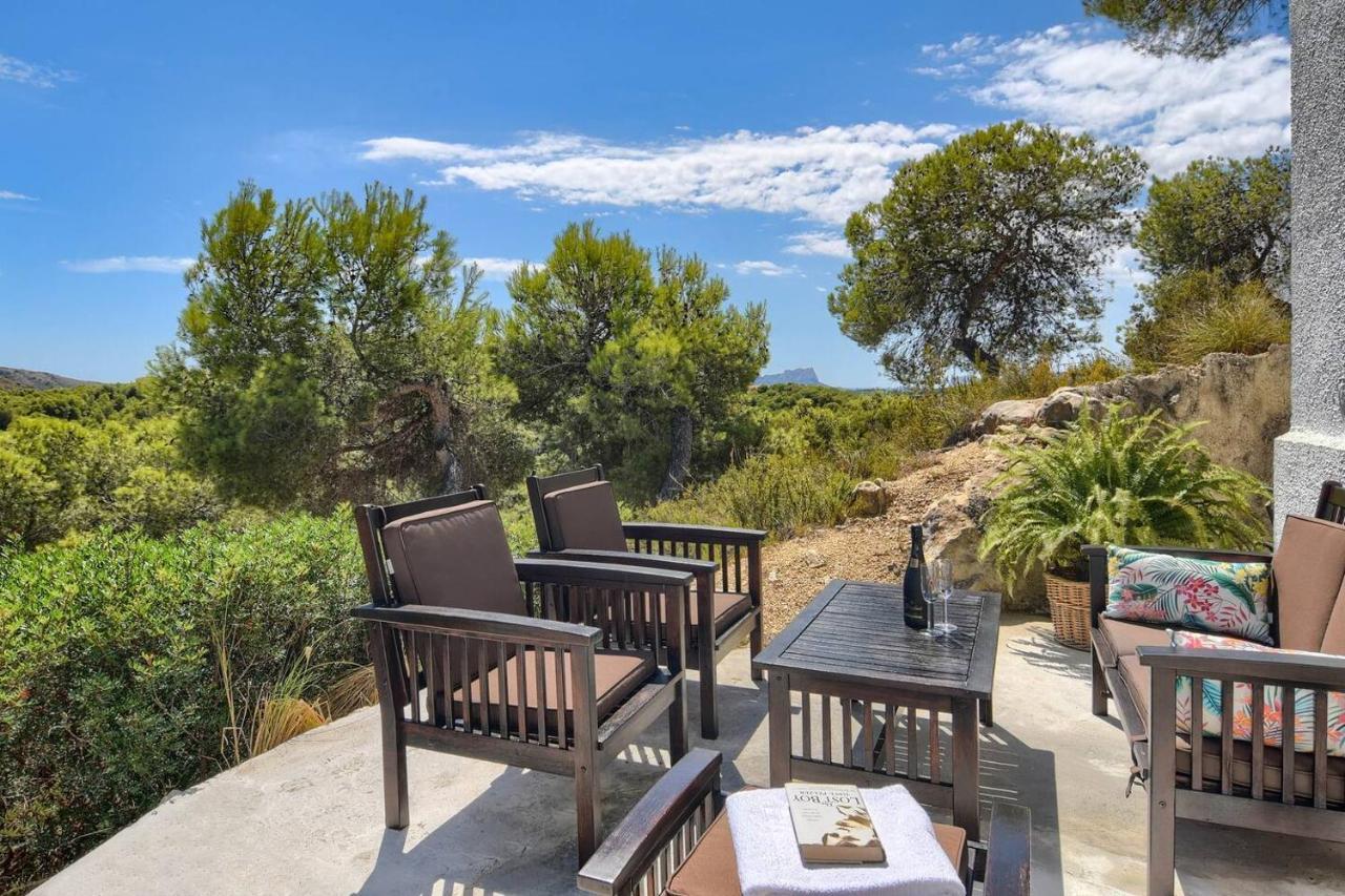 Stunning Mountain View Bungalow In Moraira Teulada Exteriör bild